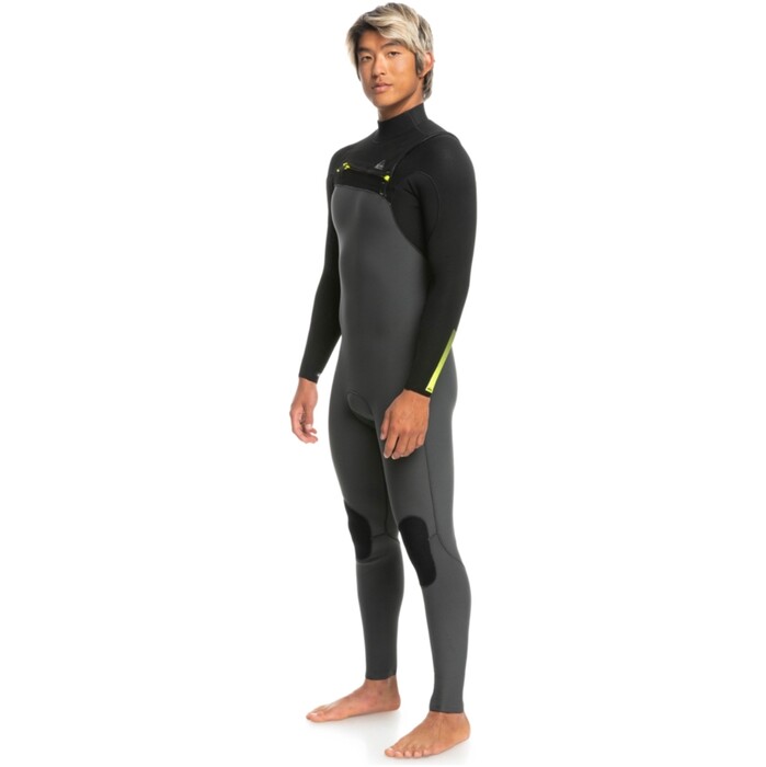 2024 Quiksilver Mens Highline 5/4/3mm Chest Zip Wetsuit AQYW103113 - Black